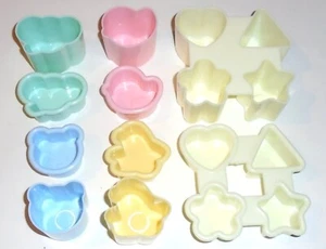 Lot of 5 Rice Molds - 8 Shapes - Onigiri - Made in Japan - Picture 1 of 3