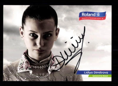 Lidiya Dimitrova Autogrammkarte Original Signiert Turnen+A 182492 - Bild 1 von 2