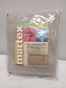 Martex Supersoft Blanket Twin Linen Color - Picture 1 of 5