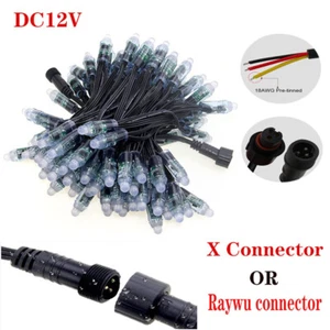 IP68 Waterproof 12V WS2811 String Lights Pixels Lights Fairy Lights Dream Color - Picture 1 of 29
