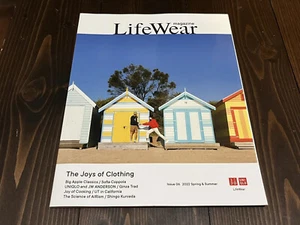 2022 S/S ISSUE 06 UNIQLO LIFE WEAR MAGAZINE JAPAN FASHION JAPANESE/ENGLISH - Picture 1 of 14
