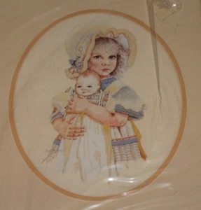 Needle Treasures Stitchery, "Jenny", Jan Hagara Stitchery Collectible Kit - Picture 1 of 3
