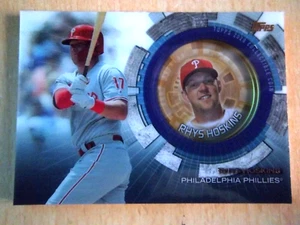 RHYS HOSKINS TBC-RH COMMEMORATIVE COIN CARD 2020 TOPPS BASEBALL UPDATE - Imagen 1 de 2