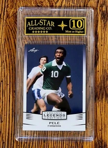 PELE Leaf Legends 2016 Graded ASG Mint 10 - Picture 1 of 1
