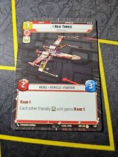 Red Three - 407 - Rare Hyperspace - Star Wars Unlimited