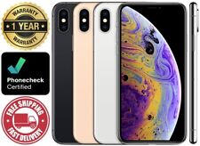 Apple iPhone XS Max - 64GB 256GB 512GB - Unlocked Verizon AT&T T-Mobile - Good!