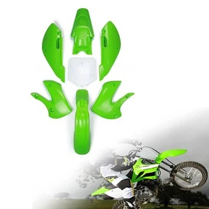 Kit de plástico KX 65 7 piezas carenados de cubierta lateral para KX65 2000-2013 KLX110 2002-2013 - Imagen 1 de 13