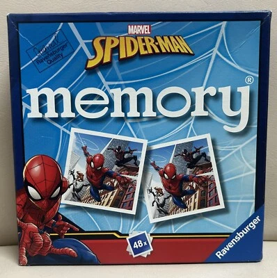 Ravensburger Marvel Spider-Man Mini Memory Game Puzzle Card Game Kids 4+ - Image 1 of 2