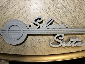 Silber Seitz Logo Schild Custom - Trap Shooting - Neu - Made in USA - Bild 1 von 2