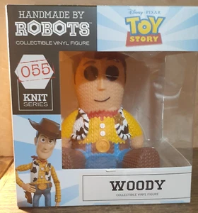 Handmade By Robots: Toy Story Sheriff Woody #055 Vinyl Figure Knit Series NEW - Picture 1 of 2