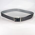 Nike Men's Core Reversible Belt Size 40 LARGE Buckle Black Gray Leather U20917
