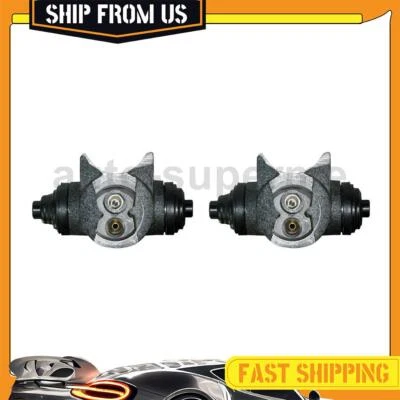 2x Drum Brake Wheel Cylinder Rear For 1982-1988 Chevrolet S10 2.8L RWD - Image 1 of 4