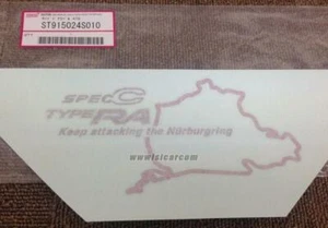 SUBARU IMPREZA WRX STi GDB DOOR DECAL ST915024S010 ATTACKING THE NURBURGRING - Picture 1 of 12