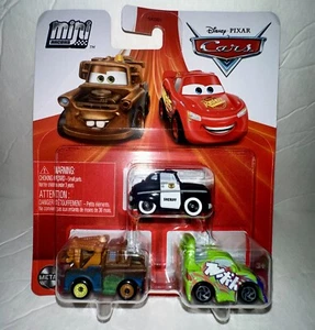 Disney Pixar Cars Mini Racers (Mater, Sheriff, Wingo) - Picture 1 of 5