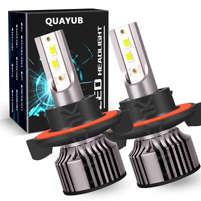 2 bombillas de faros LED SÚPER BRILLANTES para Polaris Ranger Crew 2012-2013 800 dirección asistida eléctrica LE Foto 1 de 4