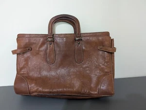 Ledertasche Pielle braun Made in Italy - Bild 1 von 11