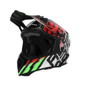 ACERBIS CASCO MOTO CROSS ENDURO STEEL CARBON 22-06 VERDE/ROSSO 0025047.379 - Imagen 1 de 8