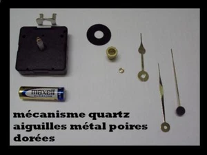 Meccanismo Movimento QUARZO Orologio: Pera Dorata Canone TG - Bild 1 von 1