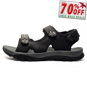 Cotswold Exterior Hombre Lansdown Sandalias Cuero Senderismo Zapatos de Verano - Imagen 1 de 5