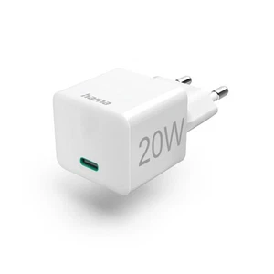 Hama Handy Tablet Schnellladegerät 20W PD Netzteil Adapter USB-C Apple Samsung - Bild 1 von 6