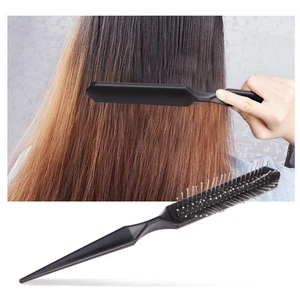 Cepillo de peluca 2 piezas peine profesional para el cuidado del cabello color negro - Imagen 1 de 12