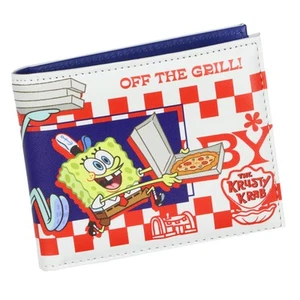 SpongeBob Squarepants The Krusty Krab Fresh Off The Grill Bi-Fold Wallet - Picture 1 of 5