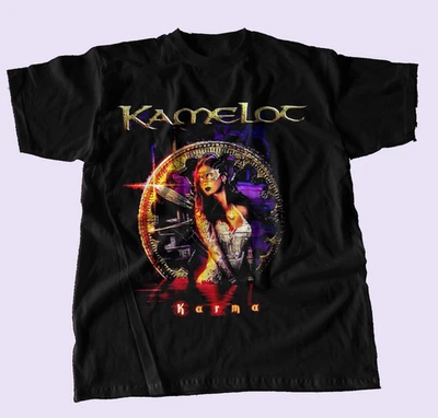 Kamelot Band KARMA Album Heavy Cotton Black All Size Shirt BL532 - Image 1 of 3