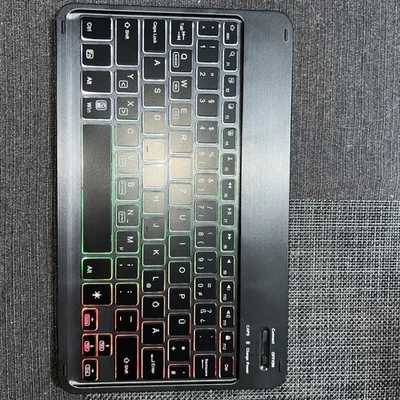 Beleuchtet Tastatur  Für IOS Android Windows Tablet PC iPad - Bild 1 von 4