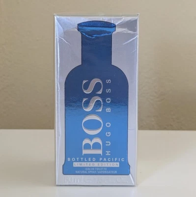 Hugo Boss Bottled Pacific Edición Limitada EDT 1.6 oz 50 ml Nuevo En Caja Dañada Foto 1 de 4