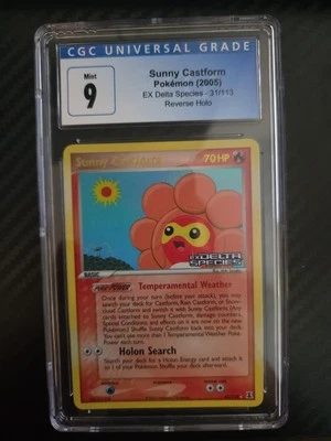 Sunny Castform 31/113 Delta Species Reverse Holo Cgc 9 - Image 1 of 2
