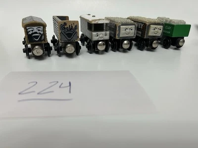 Wooden Troublesome Brakevan, Truck, S.c.ruffey, Toad, China Clay Car Lot. #224 - Image 1 of 4