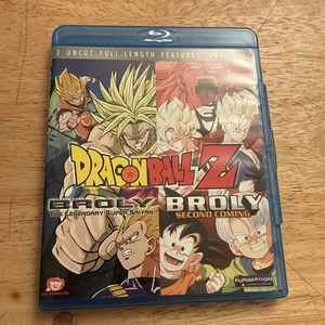 DRAGON BALL Z 2 Uncut Full Length BROLY & SECOND COMING Blu-Ray- New Open Box - Picture 1 of 3