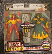 2006 ToyBiz Marvel Legends Face-Off Iron Man Vs ManDarin 6    Action Figure Set