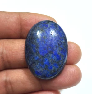 Fantastic Lapis Lazuli Oval Shape Cabochon 91.30 Crt Loose Gemstone For Jewelry - Picture 1 of 5