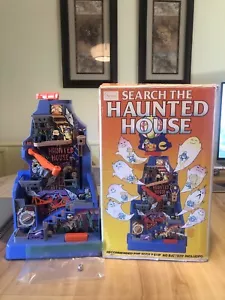 Rare Vintage 1984 Sears Tomy Search The Haunted House Steel Ball Game - Picture 1 of 10
