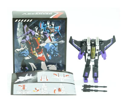 MechFansToys MFT MF-33 Skywarp MF33 Purple Ghost Action Figure toy in stock  - Image 1 of 4