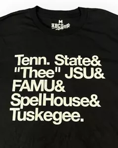 HBCUnity Black College Morehouse Spelman Tuskegee FAMU TSU Medium T-Shirt HBCU - Picture 1 of 5