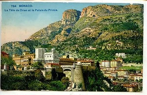 CP Monaco - La Tête de Chien et la Palais du Prince - Picture 1 of 1