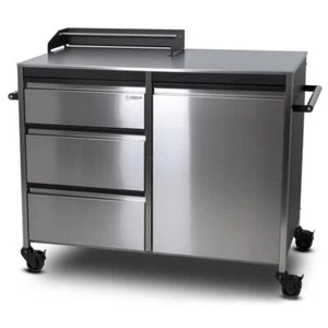 Grilltisch Big Buddy Outdoor Edelstahl Grillwagen 425l Stauraum: Made in Germany - Bild 1 von 9