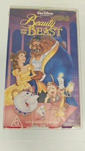 Walt Disney Beauty And The Beast VHS Videotape - Picture 1 of 3