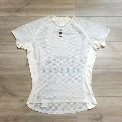 Camiseta sin mangas Rapha Cycling Pro Team malla Merci Roubaix blanca para mujer XL bicicleta Foto 1 de 4