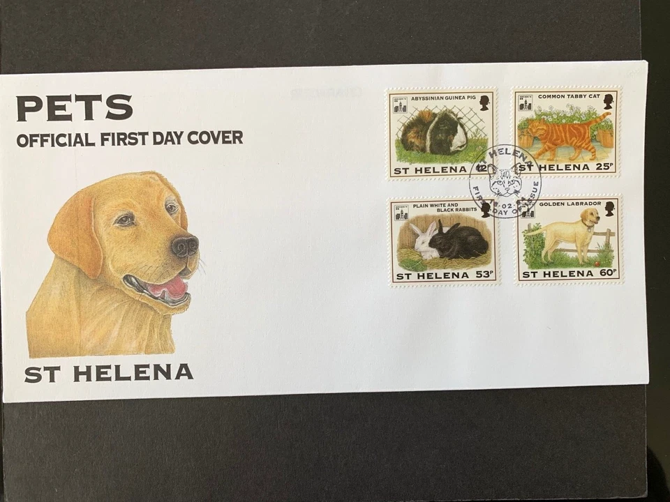 ST HELENA 1994 PETS 4v FIRST DAY COVER SG59/662 - Image 1 of 1