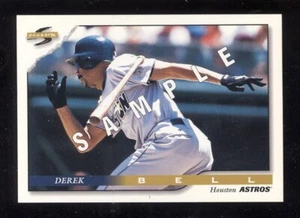 DEREK BELL 1996 SCORE SAMPLE #110 HOUSTON ASTROS - Picture 1 of 2