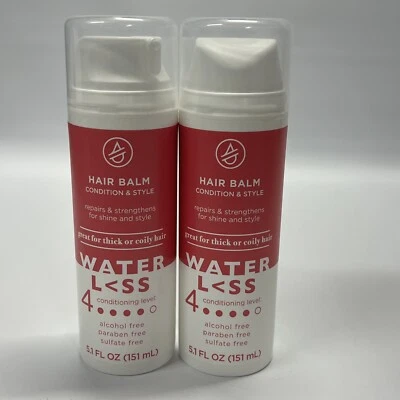2 Waterless Hair Balm Condition & Style Repairs 5.1 oz Thick or Coily hair NEW - Image 1 of 3