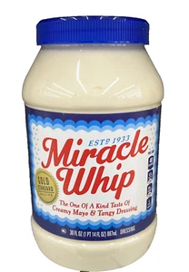 Kraft Miracle Whip Creamy Mayo & Tangy Dressing 30 oz - Picture 1 of 1
