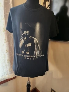 Kenny Chesney Brothers Of The Sun 2012 Concert Tour Black T Shirt Size Medium - Picture 1 of 2
