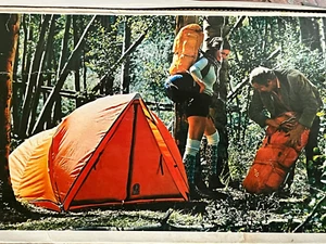 Vintage Sir Edmund Hillary 2 Person Hiker Mountain Tent (Sears & Roebuck) - Picture 1 of 19