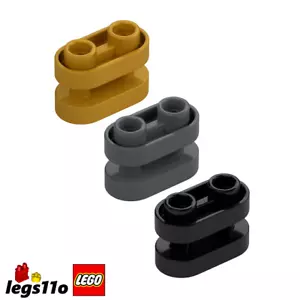 Lego 77808 - Packung 1x 2x 4x - NEUER Stein 1x2 abgerundet mit offener Mitte und Stangen - Bild 1 von 6