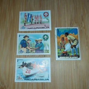 Scouting Postage Stamps Nicaragua - Picture 1 of 1