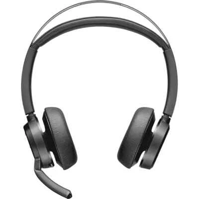 Plantronics Voyager Focus 2 On the Ear Headphones - Black - Image 1 of 4